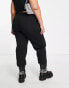 Фото #2 товара COLLUSION Plus oversized joggers in black