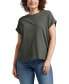 Фото #1 товара Women's Drapey Luxe T-shirt