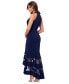 ფოტო #2 პროდუქტის Women's Sleeveless High-Low Midi Dress