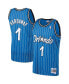 Фото #1 товара Men's Penny Hardaway Blue Orlando Magic Big and Tall Hardwood Classics Jersey