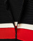 Women's Zip Detail Ribbed Cardigan