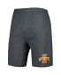 Men's Charcoal, White Iowa State Cyclones Downfield T-shirt and Shorts Set