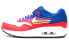 Кроссовки Nike Air Max 1 Premium "Magista Pack" сине-бело-розовые 454746-105 39 - фото #2