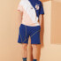 Фото #3 товара Спортивные шорты Li-Ning AKSQ145-1 из коллекции Парижской недели моды, глубокий синий цвет