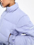 Фото #7 товара Nicce drewe cropped puffer jacket in light blue