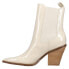 Фото #3 товара Chinese Laundry Tevin Round Toe Chelsea Booties Womens Off White Casual Boots BT