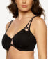 Фото #2 товара Women's Amaranth Cushioned Comfort Unlined Minimizer Underwire Bra