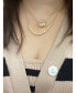 ფოტო #3 პროდუქტის Double Layer Cubic Zirconia Pendant Necklace