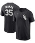 Фото #1 товара Men's Frank Thomas Black Chicago White Sox Cooperstown Collection Name Number T-shirt