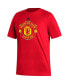 Men's Red Manchester United Vertical Back T-Shirt