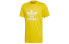 Фото #1 товара Футболка мужская Adidas Originals ED7045 желтого цвета