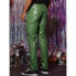 Фото #2 товара Lars Amadeus Men's Slim Fit Solid Color Nightclub Disco Faux Leather Pants 38