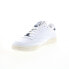 Фото #4 товара Reebok Club C 85 Mens White Leather Lace Up Lifestyle Sneakers Shoes