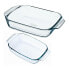 Set of Oven Dishes Pyrex Classic Transparent Glass (2 pcs)