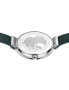 Фото #6 товара Наручные часы Gevril женские Gandria Silver-Tone Leather Watch 36mm.