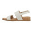 Фото #3 товара VANELi Nelly Wedge Womens White Casual Sandals NELLY-312928