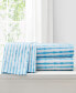 Фото #7 товара Tie Dye Stripe Sheet Set, Twin XL