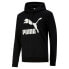 Фото #5 товара Puma Classics Logo Pullover Hoodie Mens Black Casual Outerwear 533255-01