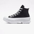 Platform Chuck Taylor All Star Lugged 2.0 Leather High Top Günlük Ayakkabı Siyah A03704C