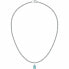 Elegant steel necklace Drops SCZ1324
