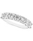 Фото #1 товара Diamond Seven Stone Band (1 ct. t.w.) in 14k White Gold