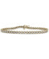 Diamond Link Tennis Bracelet (1/2 ct. t.w.) in 10k Gold, Created for Macy's