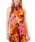 Women's Printed Harmony Silky Satin Maxi Dress