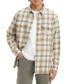 Фото #1 товара Men's Worker Relaxed-Fit Plaid Button-Down Shirt, Created for Macy's