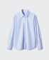 ფოტო #6 პროდუქტის Women's Oversized Lyocell Shirt