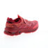 Фото #8 товара Asics Gel-Kiril 2 Kiko Kostadinov Mens Red Leather Lifestyle Sneakers Shoes