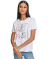 ფოტო #1 პროდუქტის Women's Fashion Sketch Girl Graphic T-Shirt