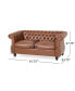 Фото #4 товара Silverdale Traditional Chesterfield Loveseat