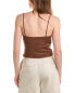 Фото #2 товара Nicholas Marjorie Seamed Linen Camisole Women's