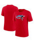 Фото #3 товара Men's Red Miami Marlins City Connect Tri-Blend T-shirt