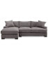 Rhyder 2-Pc. Fabric Sectional Sofa with Chaise, Created for Macy's