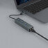 Фото #5 товара Savio AK-57 USB-A - 3 x HUB with RJ-45 Gigabit Ethernet adapter 5000 Mbit/s - Adapter - Digital
