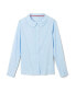 ფოტო #1 პროდუქტის Little Girls Long Sleeve Modern Peter Pan Collar Blouse