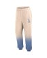 Women's Tan, Royal Distressed Los Angeles Dodgers Luxe Ombre Lounge Pants