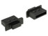 Delock 64025 - Displayport - Black - Acrylonitrile butadiene styrene (ABS) - 14 mm - 19.1 mm - 7.2 mm