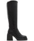 ფოტო #2 პროდუქტის Women's Auster Knee-High Block-Heel Tall Boots