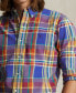 ფოტო #3 პროდუქტის Men's Classic-Fit Madras Workshirt