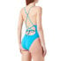 HURLEY Solid Square Neck Moderate Swimsuit