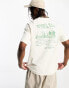 Фото #4 товара Coney Island Picnic short sleeve t-shirt in off white with utopia chest and back print