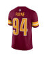 Men's Da'Ron Payne Burgundy Washington Commanders Vapor Limited Jersey