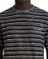 Фото #3 товара Men's Slim-Fit Textured Stripe Pocket T-Shirt