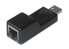 Фото #1 товара MCL USB2-125 - Wired - RJ-45 - USB - Black