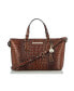 Фото #1 товара Сумка Brahmin Embossed Leather Satchel