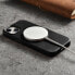 Skórzane etui iPhone 14 Plus magnetyczne z MagSafe Oil Wax Premium Leather Case czarny