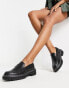 Фото #4 товара ONLY loafer with contrast stitching in black