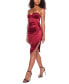 ფოტო #3 პროდუქტის Juniors' Sweetheart Neck Sleeveless Bodycon Dress